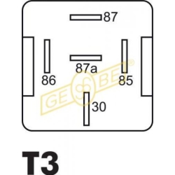 PRZEKAŹNIK 24V 10/20A GEBE 990641 Z DIODĄ